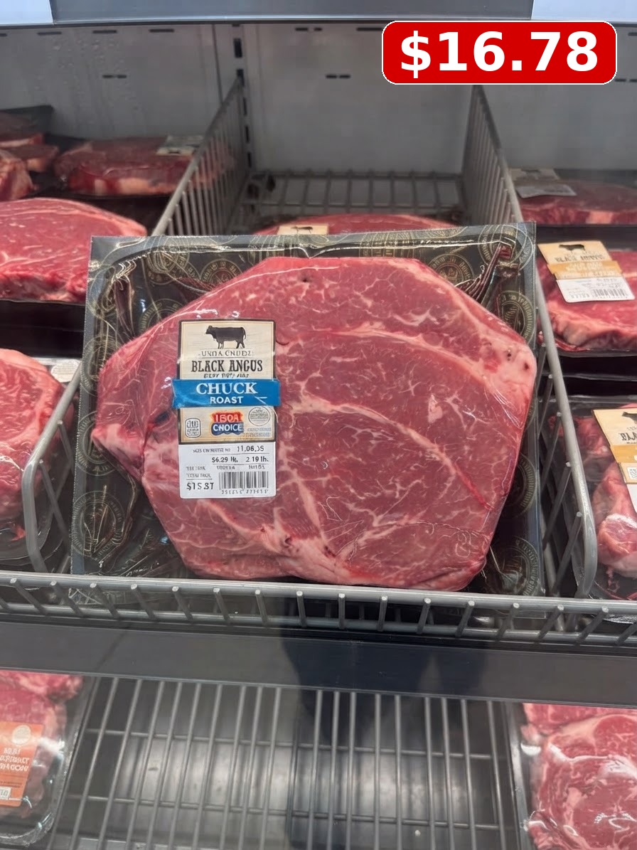 USDA Choice Black Angus Chuck Roast, per lb