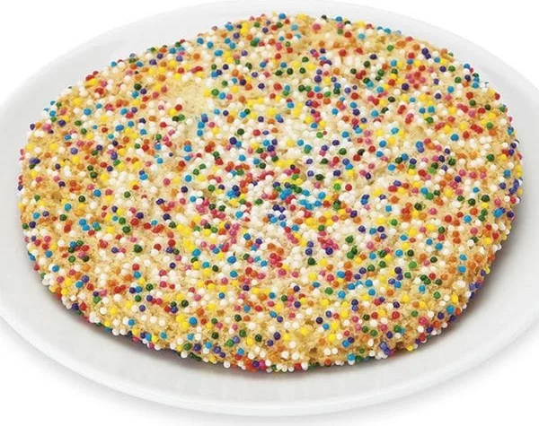 Publix Bakery Sugar Cookies with Rainbow Sprinkles