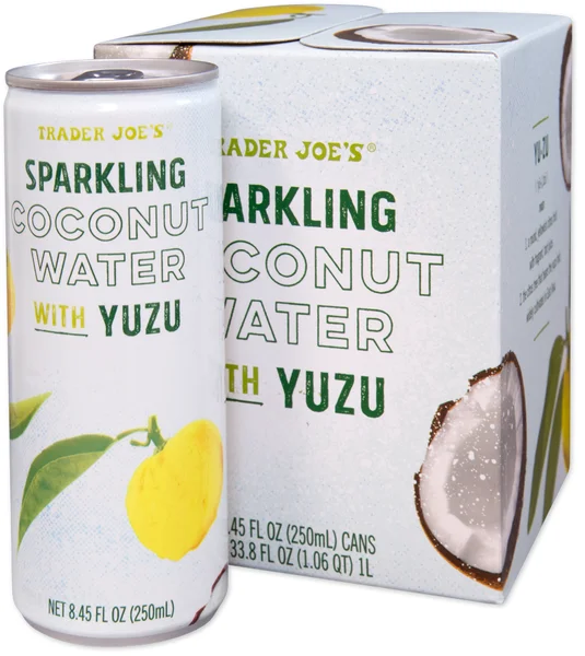 Sparkling Coconut Water and Yuzu