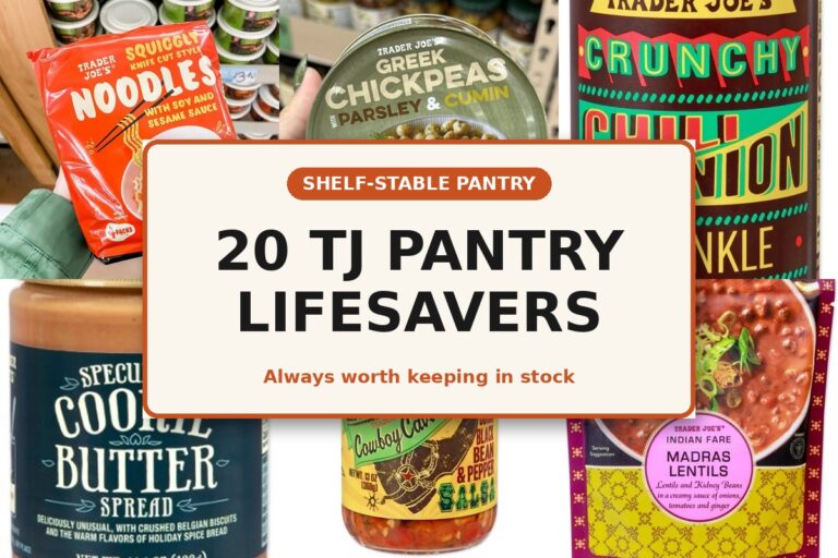 20 Life-Saving Trader Joe’s Shelf-Stable Pantry Finds Every Fan Needs