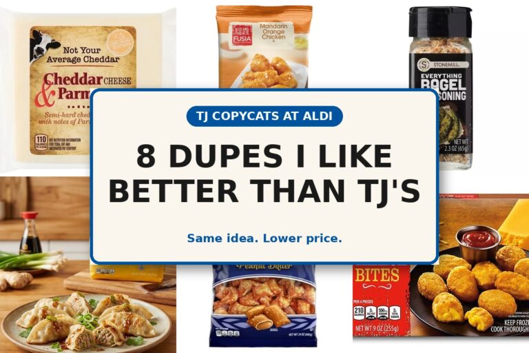 8 Trader Joe’s Copycat You Can Buy at ALDI—I Love Them Better
