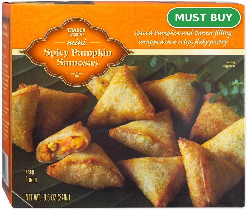 Mini Spicy Pumpkin Samosas &mdash; Must Buy