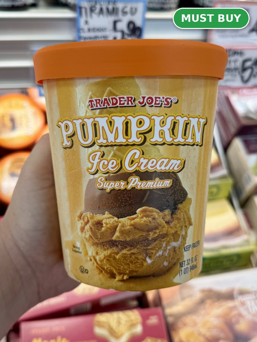 Pumpkin Ice Cream &mdash; Must Buy