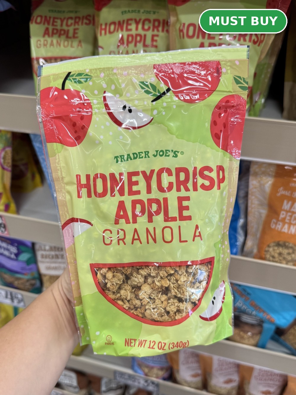 Honeycrisp Apple Granola &mdash; Must Buy