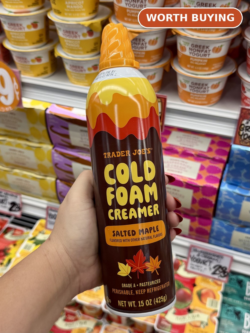 Salted Maple Cold Foam Creamer &mdash; Worth Buying