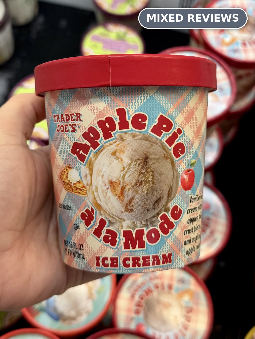 Apple Pie À La Mode Ice Cream &mdash; Mixed Reviews