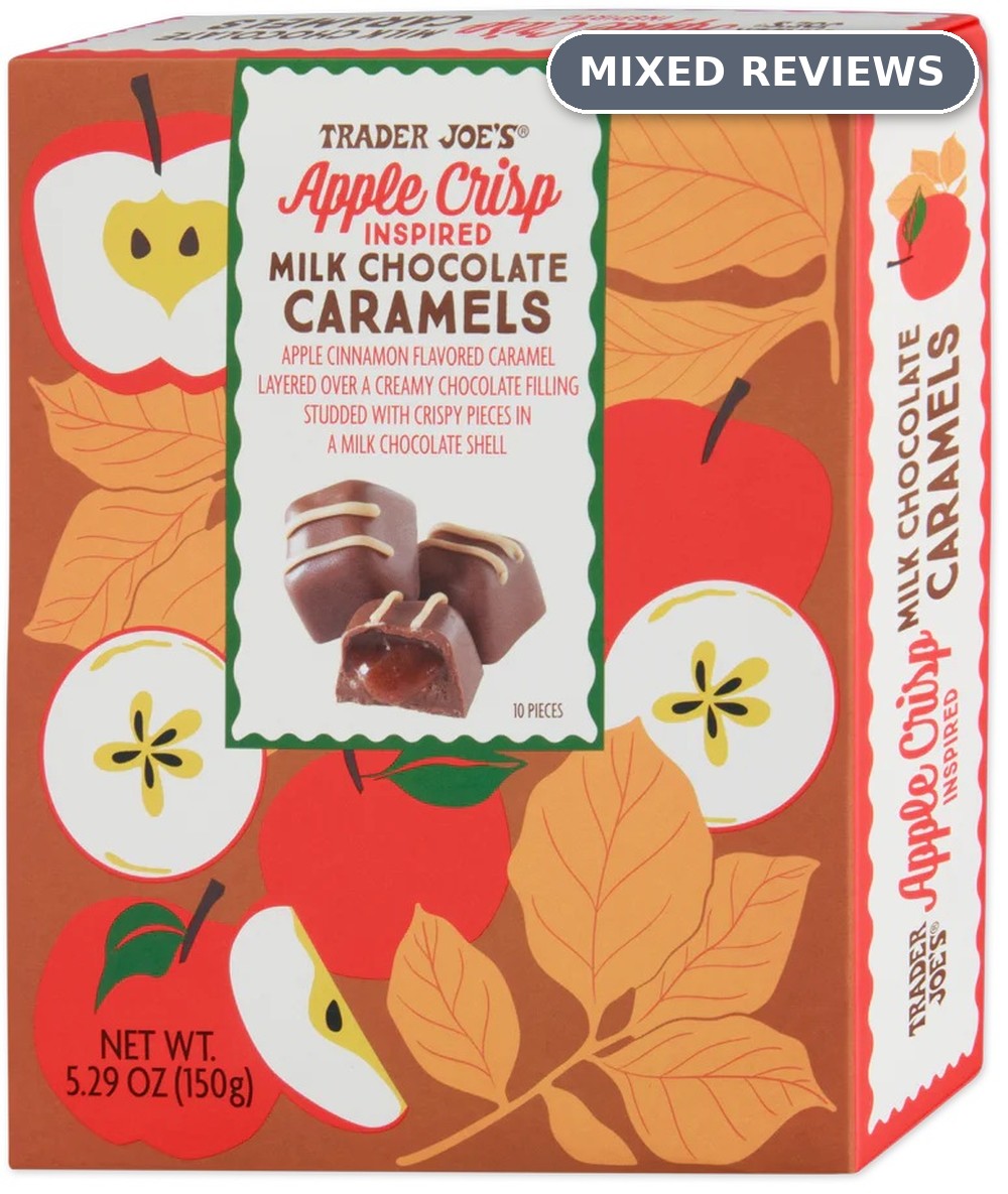 Apple Crisp-Inspired Milk Chocolate Caramels &mdash; Mixed Reviews