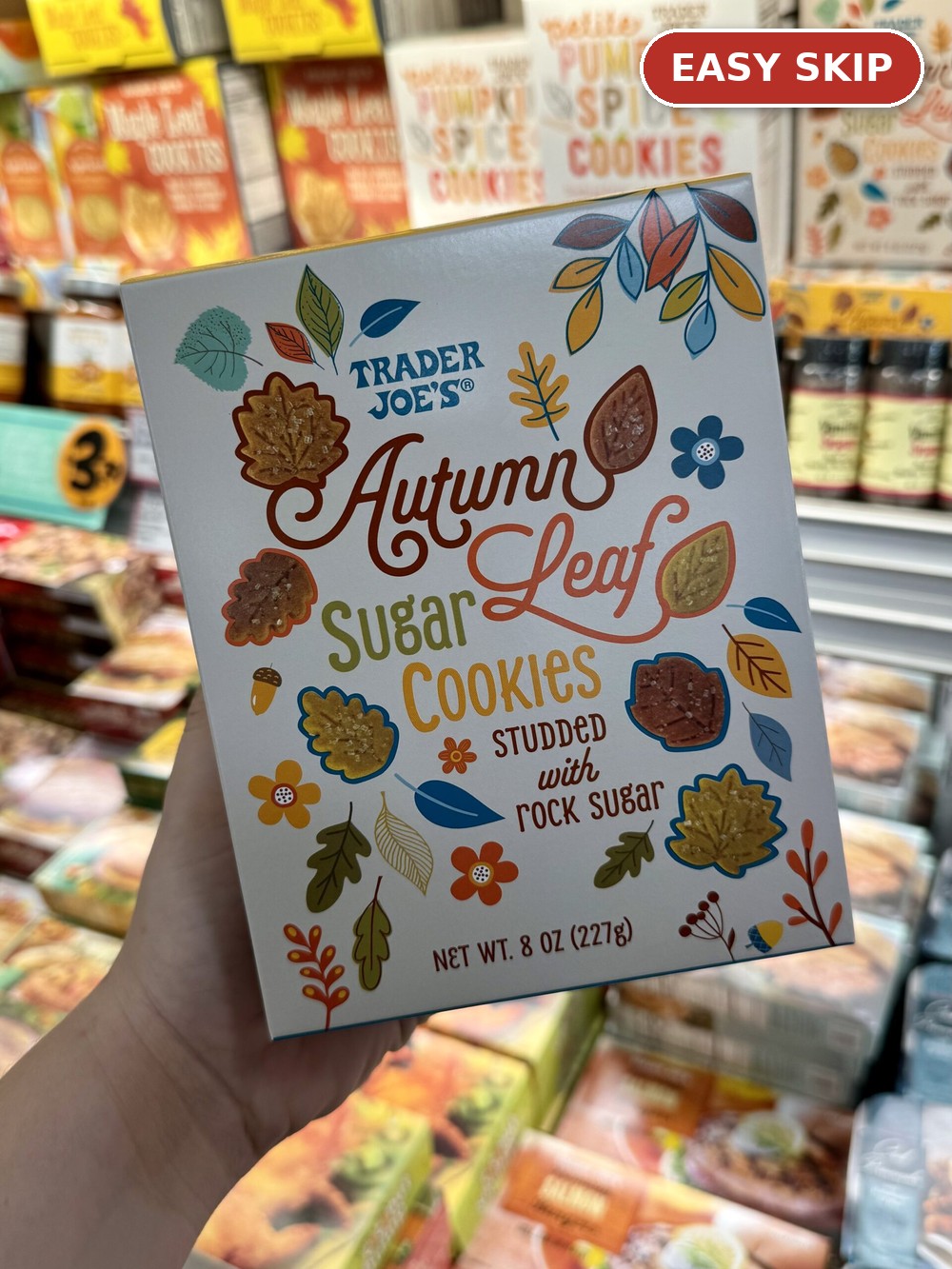 Autumn Leaf Sugar Cookies &mdash; Easy Skip