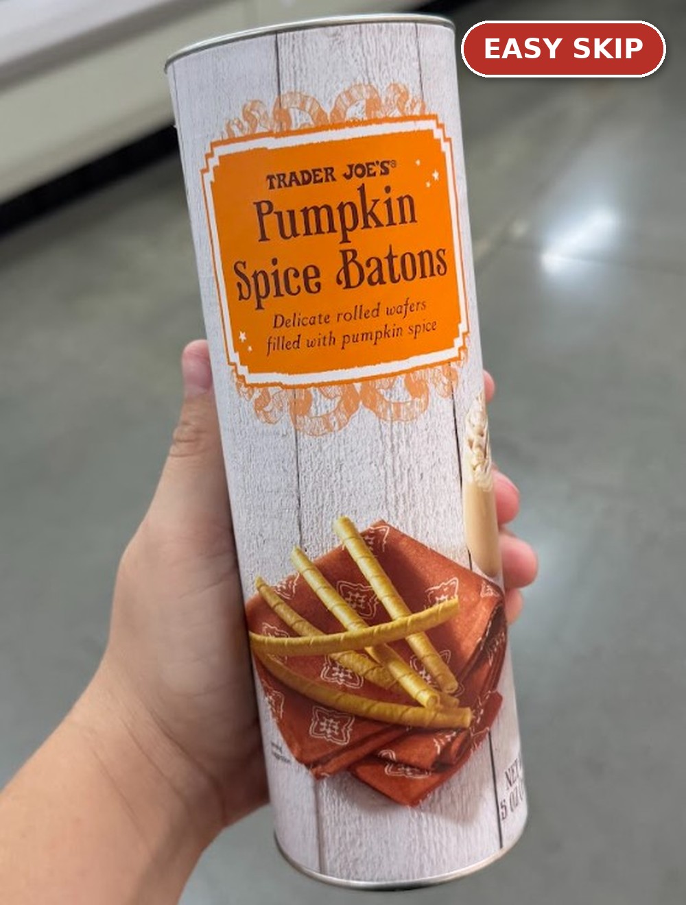Pumpkin Spice Batons &mdash; Easy Skip