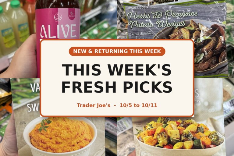New and Returning Items Of The Week At Trader Joe’s (10/5 – 10/11)