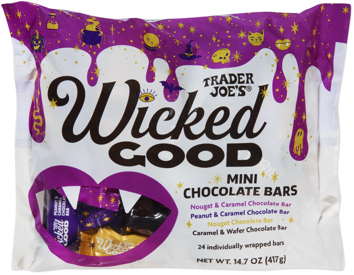 Wicked Good Mini Chocolate Bars at Trader Joe’s