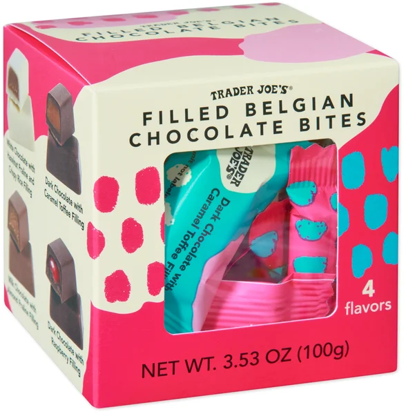 Trader Joe's Filled Belgian Chocolate Bites