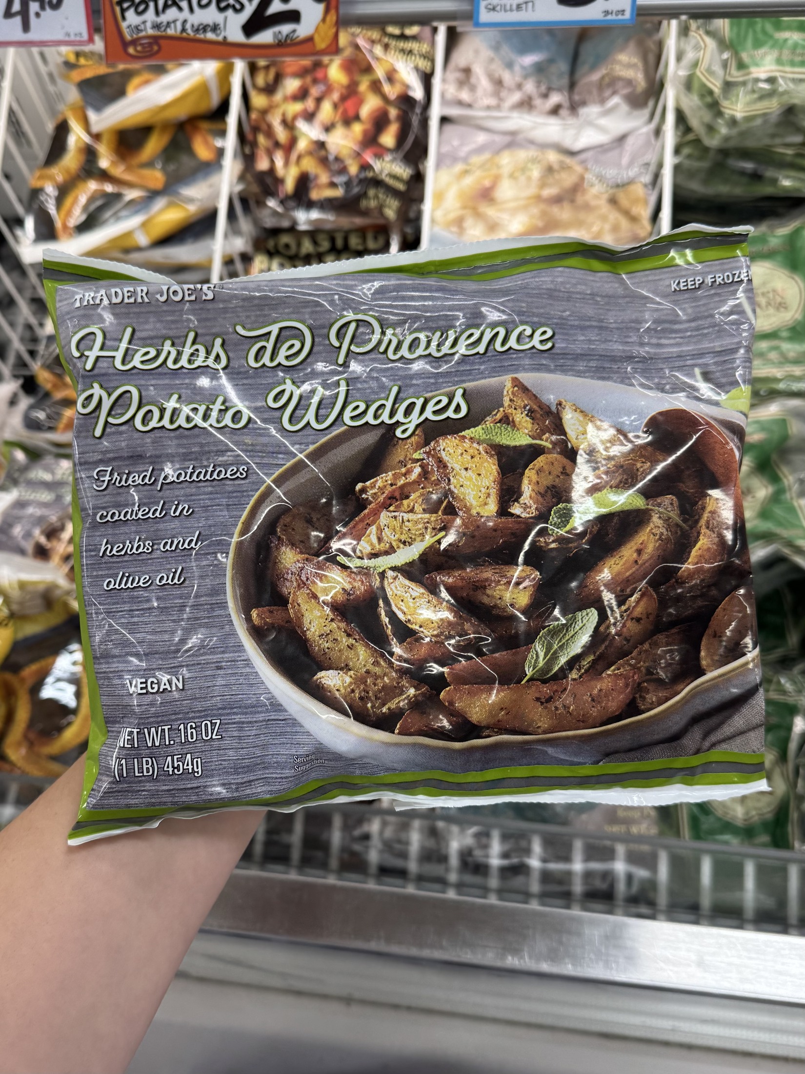Trader Joe's Herbs de Provence Potato Wedges