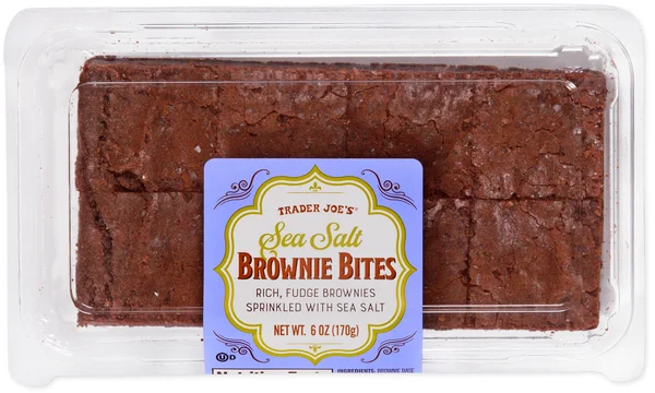 Trader Joe's Sea Salt Brownie Bites