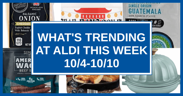 What’s Trending at Aldi This Week (10/4-10/10)