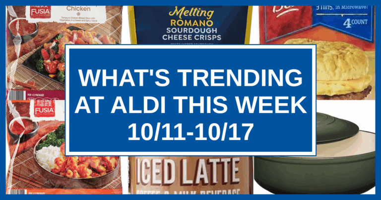 What’s Trending at Aldi This Week (10/11-10/17)