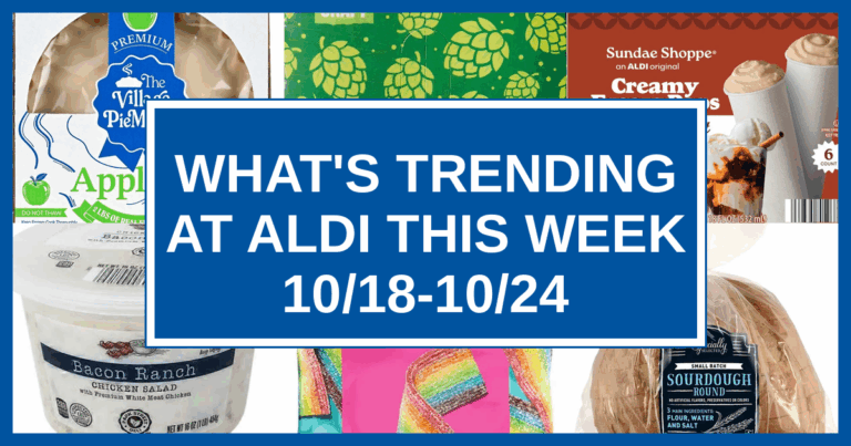 What’s Trending at Aldi This Week (10/18-10/24)