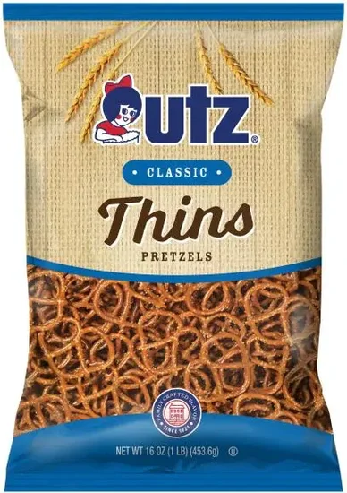 Utz's Pretzels, Classic, Thins